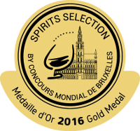Gold Medal - Concours Mondial De Bruxelles 2016